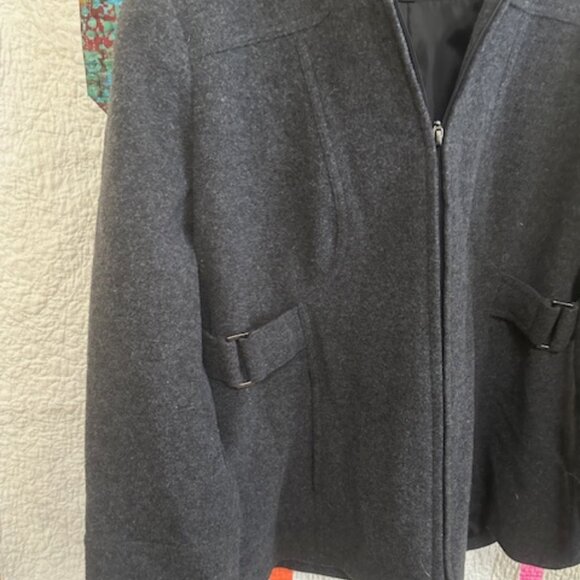 Fleet Street LTD Woman's Wool Jacket Size Large - Picture 7 of 9